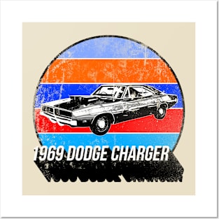 1969 Dodge Charger Posters and Art